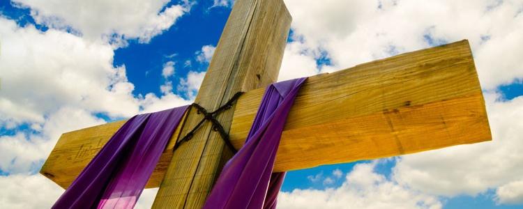 St Peters by the Sea: Lent Purple Cross