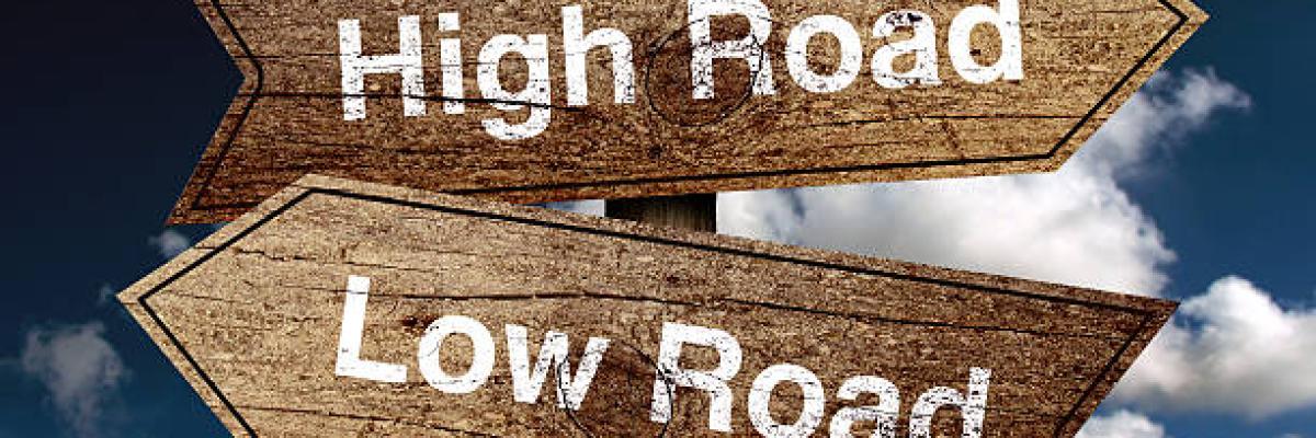 high low